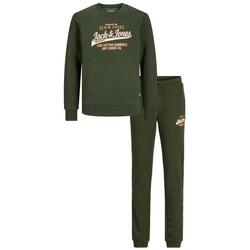 Textil Rapaz Todos os fatos de treino Jack & Jones  Verde