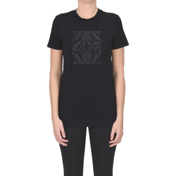 Textil Mulher T-shirts e Pólos Max Mara TPS00005000AE Preto