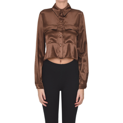 Textil Mulher camisas Kontatto TPC00005020AE Castanho