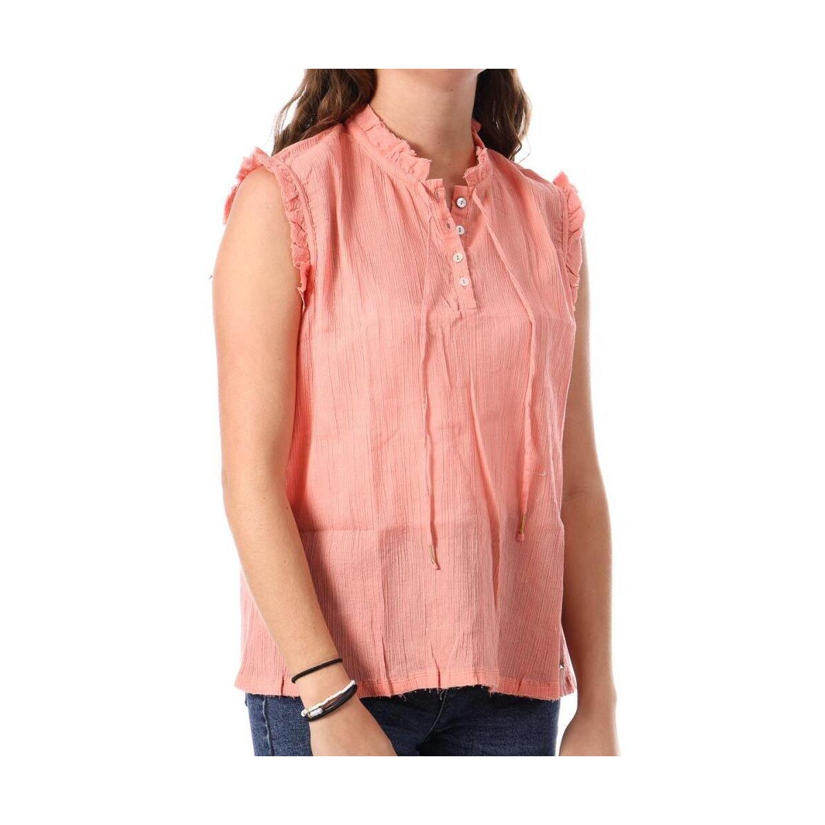 Textil Mulher Tops / Blusas Teddy Smith  Rosa