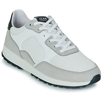 Sapatos Homem Sapatilhas Clae JOSHUA Branco / Cinza