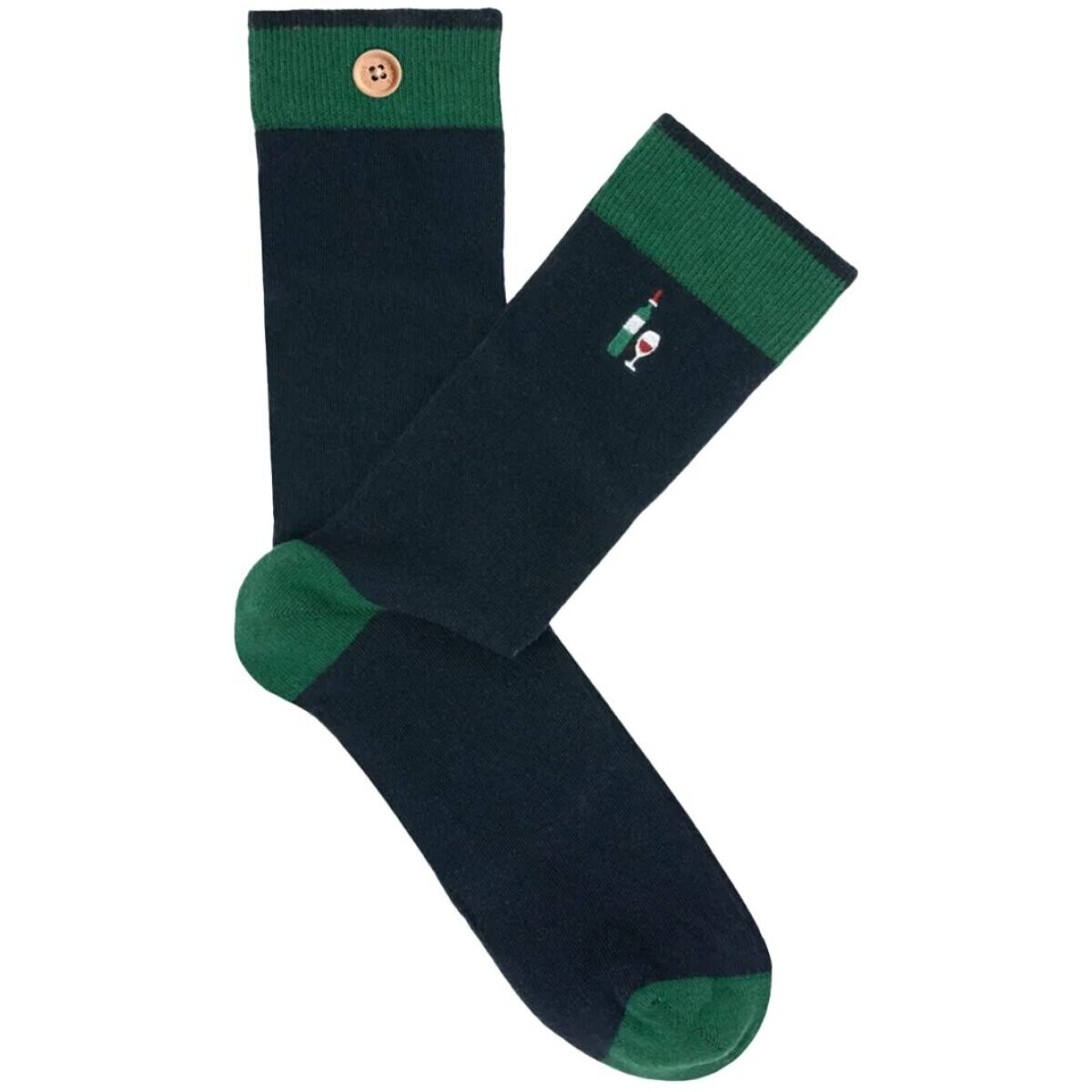 Roupa de interior Homem Meias Cabaia CAB393NFCM SOCKS JONATHAN ET MARILOU Azul