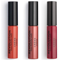 beleza Mulher Batom Makeup Revolution Cream Lipstick Set - 107 RBF / 124 Gone Rogue / 147 Vam Outros