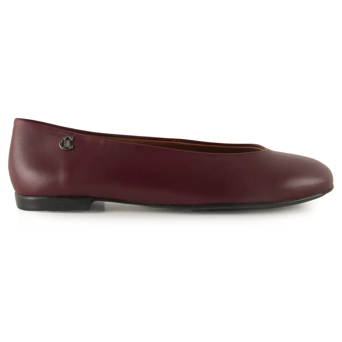 Sapatos Mulher Sabrinas Chamby Sabrinas em pele cor de vinho Bordô