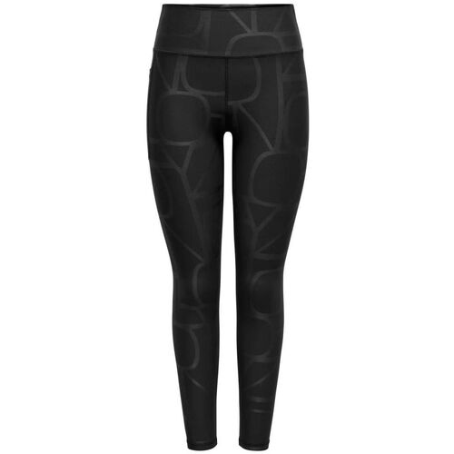 Textil Mulher Calças Only Play 15327069-BLACK Preto