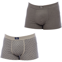 Roupa de interior Homem Boxer Kisses&Love KLB2-2017-GRIS Cinza
