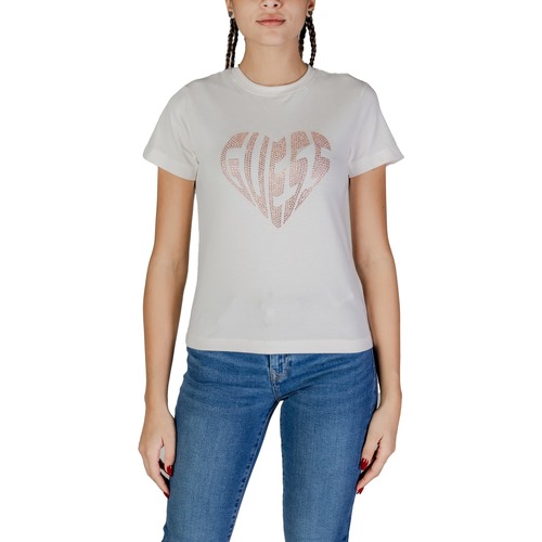 Guess JULIA RHINESTONE SS V5RI08 J1314 Branco