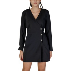 Textil Mulher Vestidos curtos Only ONLRENA L/S 15334172 Preto