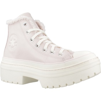 Sapatos Mulher Sapatilhas Converse CTAS LUGGED HEEL HI Rosa