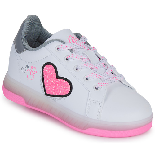 Sapatos Rapariga Sapatilhas com rodas Breezy Rollers BLAST Branco / Rosa