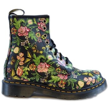 Sapatos Mulher Sapatilhas de cano-alto Dr. Martens 1460 Bloom Preto
