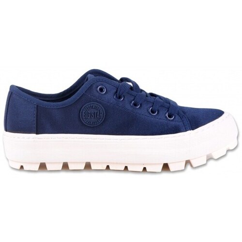 Sapatos Mulher Sapatilhas Big Star JJ274491 Marinho