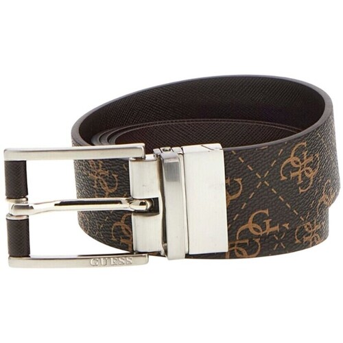Acessórios Homem Cinto Guess BMNULO P5135 Castanho