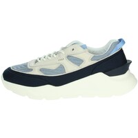Sapatos Homem Sapatilhas de cano-alto Date M401-FM-DR-GY Azul
