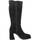 Sapatos Mulher Botas Alpe IDANNA 1 Preto