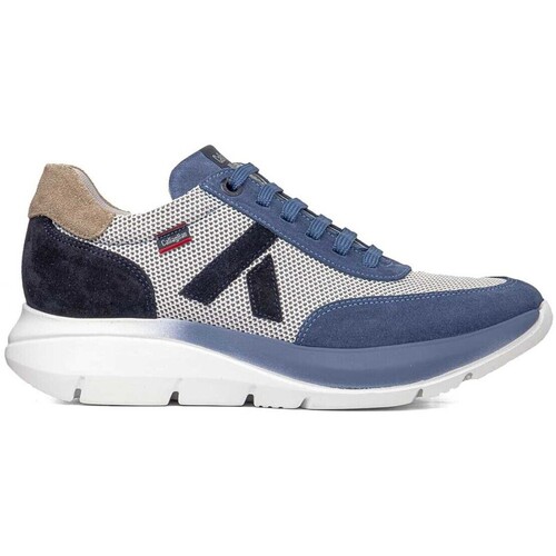 Sapatos Homem Sapatilhas CallagHan ZAPATILLAS DE CORDONES CASUAL  LUXE 61202.1 MARINO Marinho