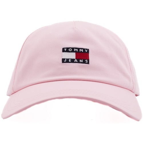 Acessórios Mulher Boné Tommy Jeans HERITATGE CORE 5 PANEL C Rosa