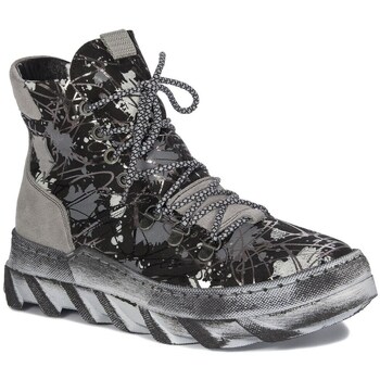 Sapatos Mulher Botins Maciejka 0614603004 Cinzento, Preto