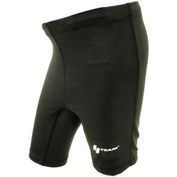 Textil Criança Calças curtas 4Team K-R-ESTE BLACK Preto