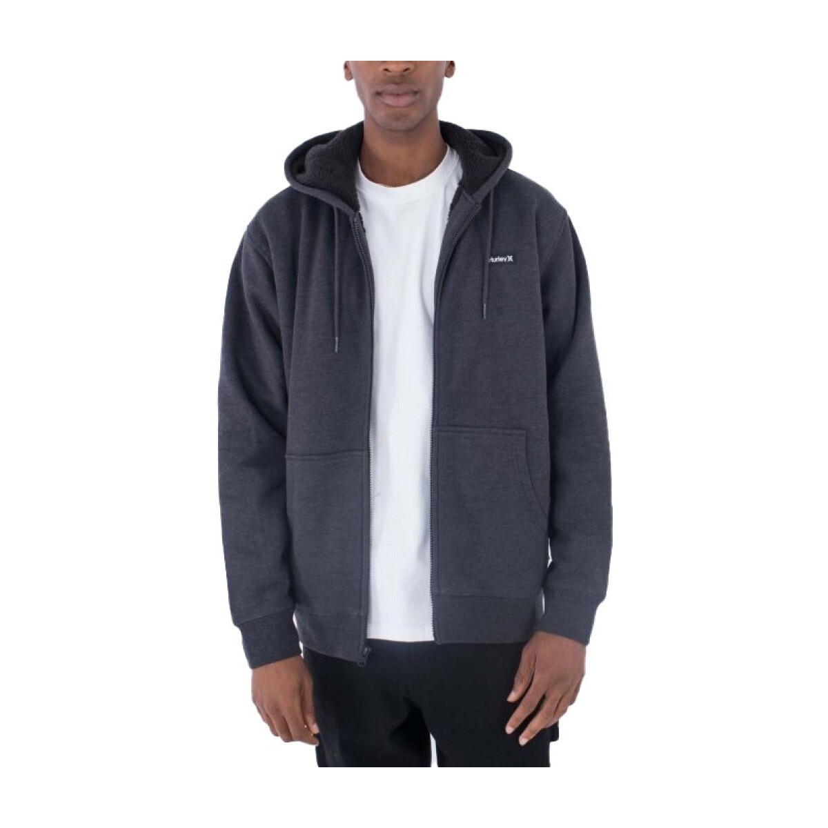 Textil Homem Casacos  Hurley ALPS ZIP FLEECE Cinza