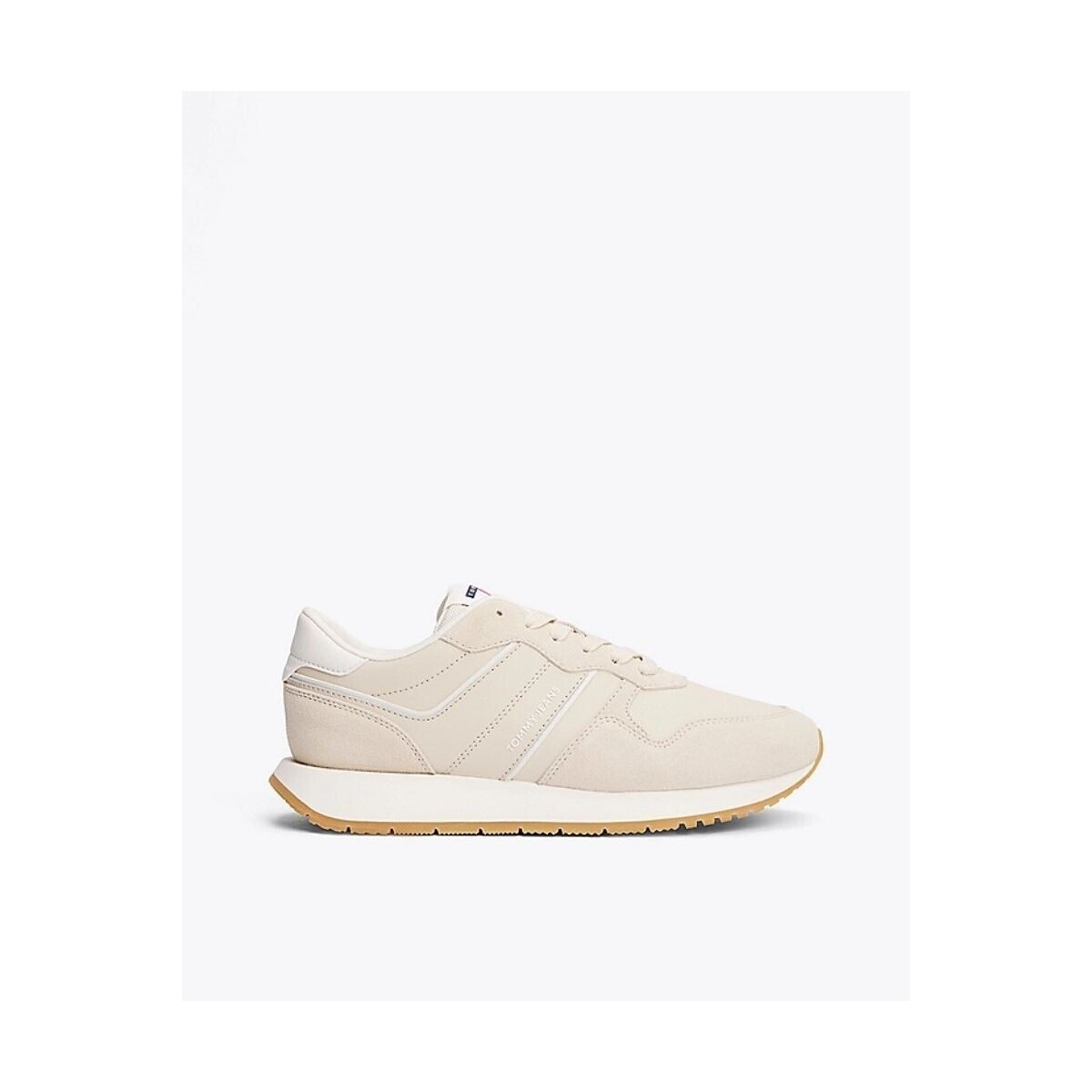 Sapatos Mulher Sapatilhas Tommy Hilfiger EN0EN02771 Bege