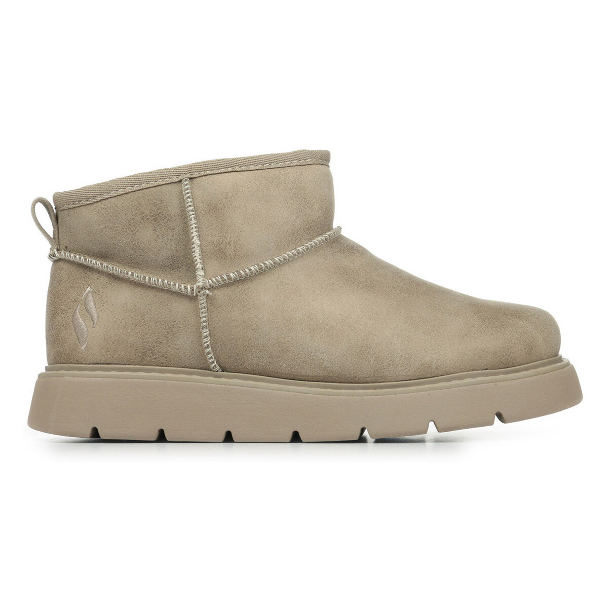 Sapatos Mulher Botas baixas Skechers Keepsakes Lite Snow Bird Bege