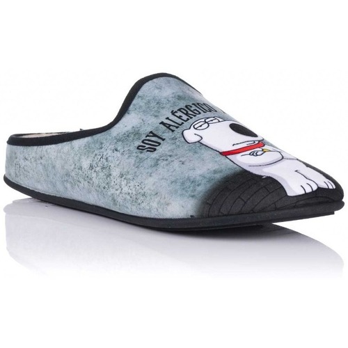 Sapatos Homem Chinelos Vulca-bicha 1837 Cinza