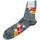 Roupa de interior Homem Meias altas Happy socks SHOOTING Multicolor