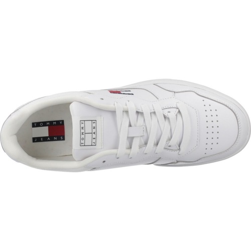 Tommy Jeans TJM CUPSOLE LEATHER ESS Branco