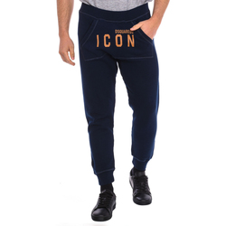 Textil Homem Calças de treino Dsquared S79KA0006-S25042-478 Marinho