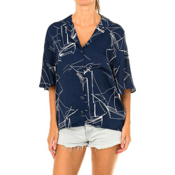 Textil Mulher Tops / Blusas Superdry W4010021A-3VP Marinho