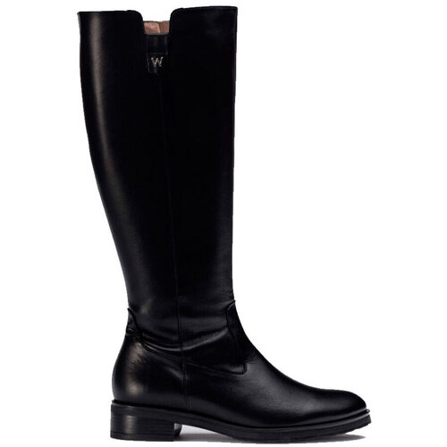 Sapatos Mulher Botas altas Wonders  Preto