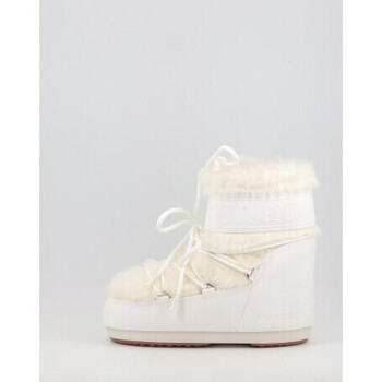 Moon Boot MB ICON LOW FAUX FUR Branco
