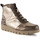 Sapatos Mulher Botins Chamby Botins casuais em pele metálica Outros