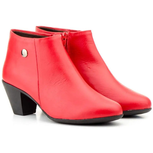 Cbp - Conbuenpie Botines Clásicos by CBP Vermelho