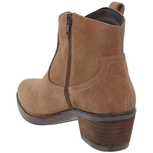 Éxodo Couro castanho Camper Booties by Exodus Cáqui