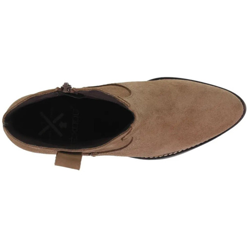 Éxodo Couro castanho Camper Booties by Exodus Cáqui