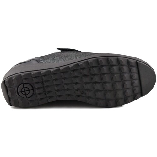Zany By Trebede Sapatos de conforto em pele preta com cunha Preto