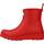 Sapatos Mulher Botas Hunter PLAY SHORT Vermelho