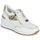 Sapatos Mulher Sapatilhas Marco Tozzi  Branco / Multicolor