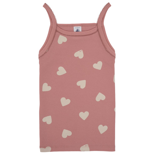 Petit Bateau 2 CHEMISES BRETELLES Rosa