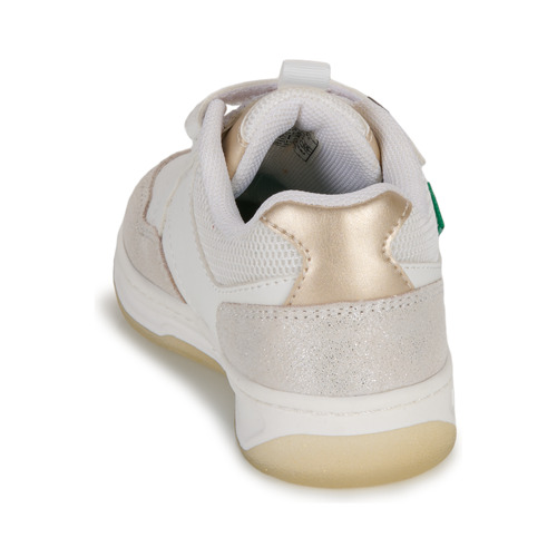 Kickers KICKARTING Branco / Prata / Ouro