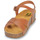 Sapatos Mulher Sandálias Dream in Green TSILIA Camel