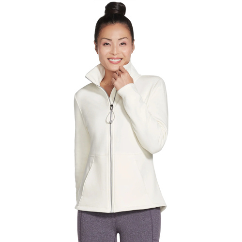 Textil Mulher Parkas Skechers Go Snuggle Jacket Branco