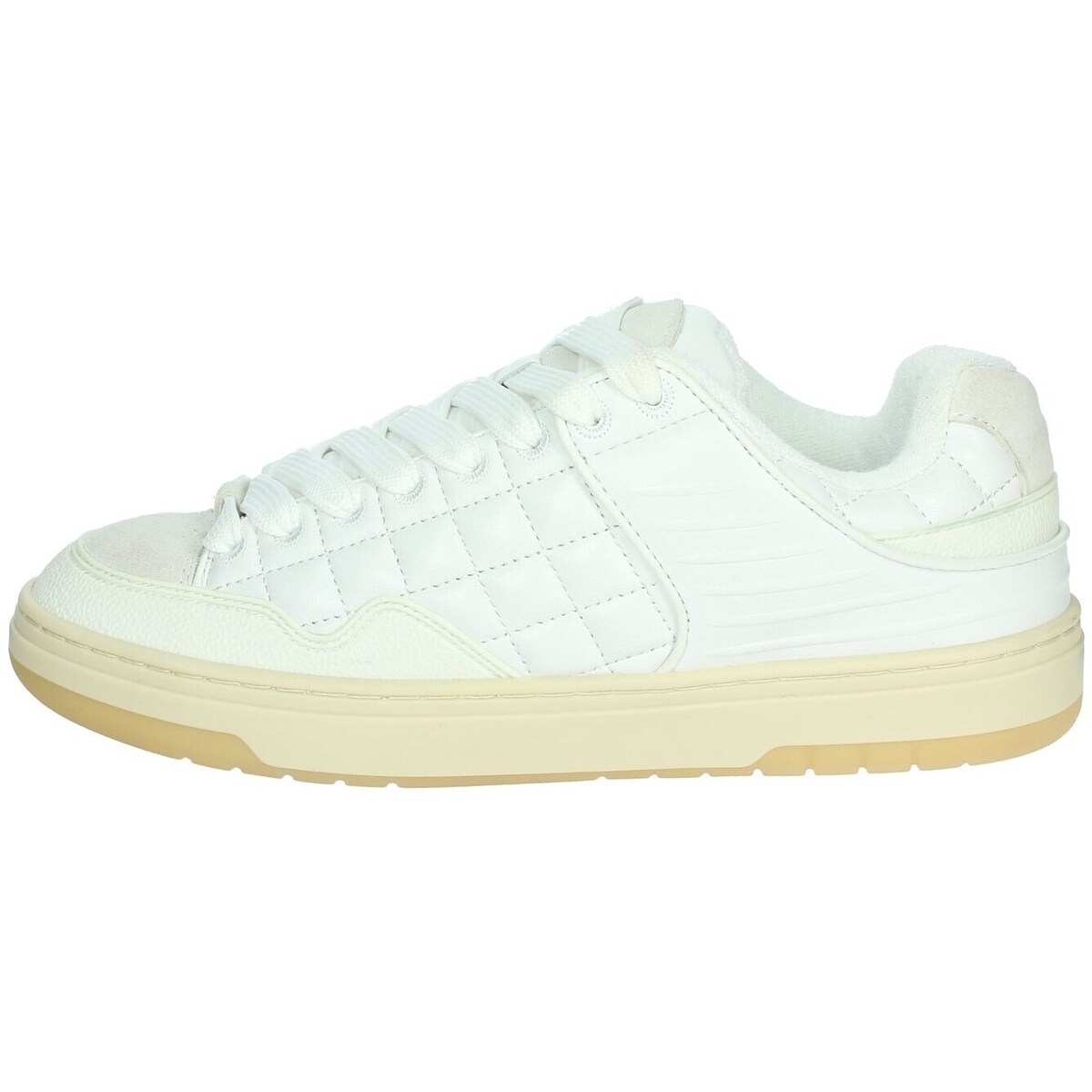 Sapatos Homem Sapatilhas de cano-alto Date M401-SK-SF-WH Branco