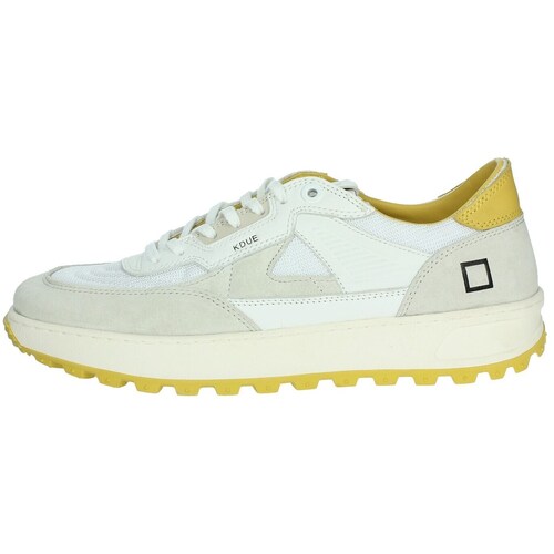 Sapatos Homem Sapatilhas de cano-alto Date M401-K2-HD-WK Branco
