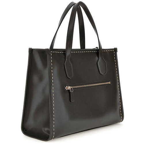 Guess Silvana Two Compartment Tote Preto