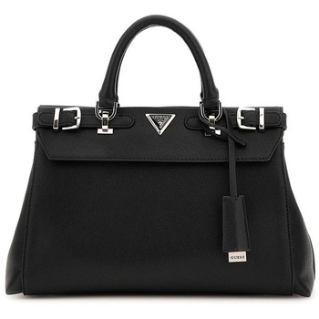 Malas Mulher Bolsa de mão Guess Eco Ali Luxury Satchel Preto