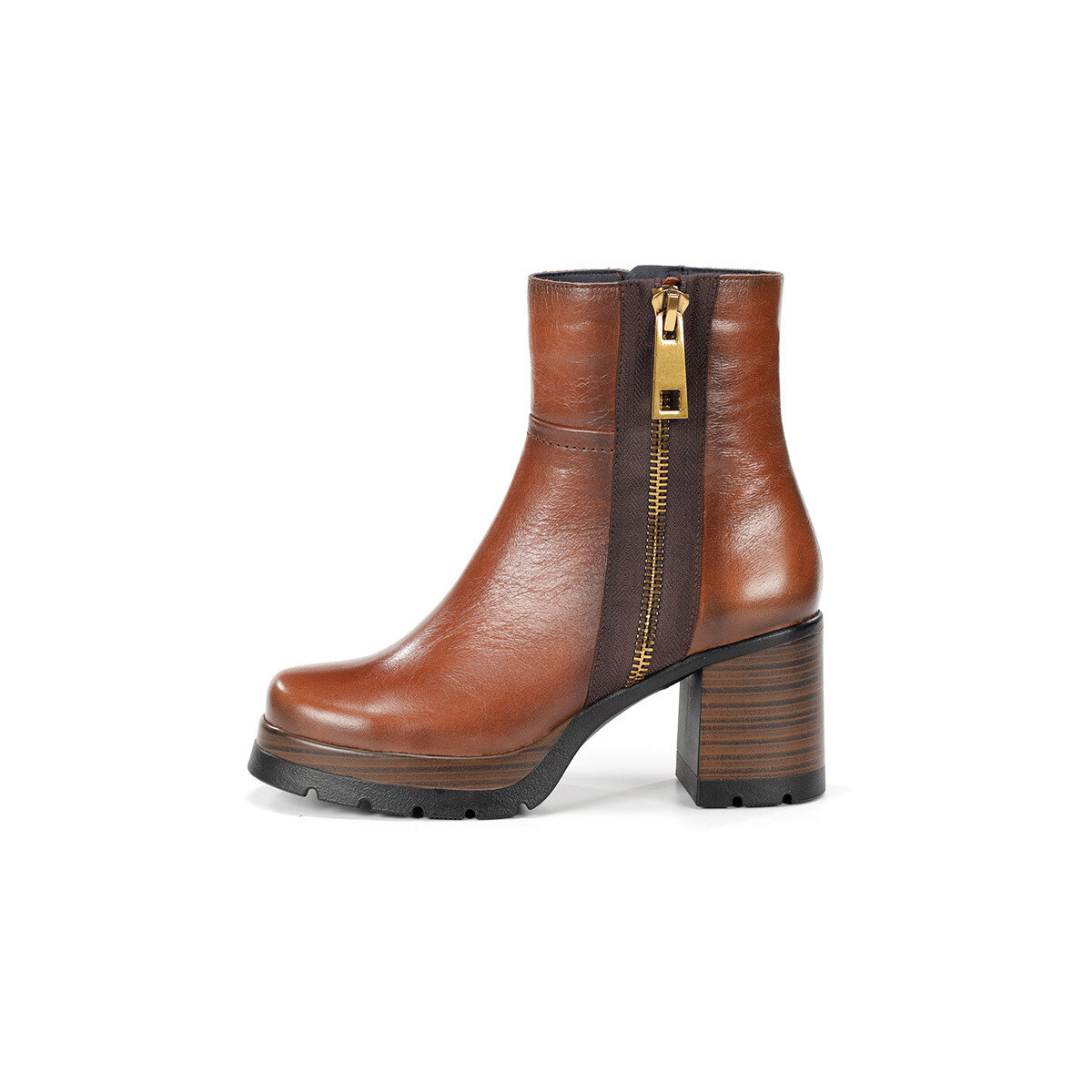 Sapatos Mulher Botins Dorking D9413-AL Castanho