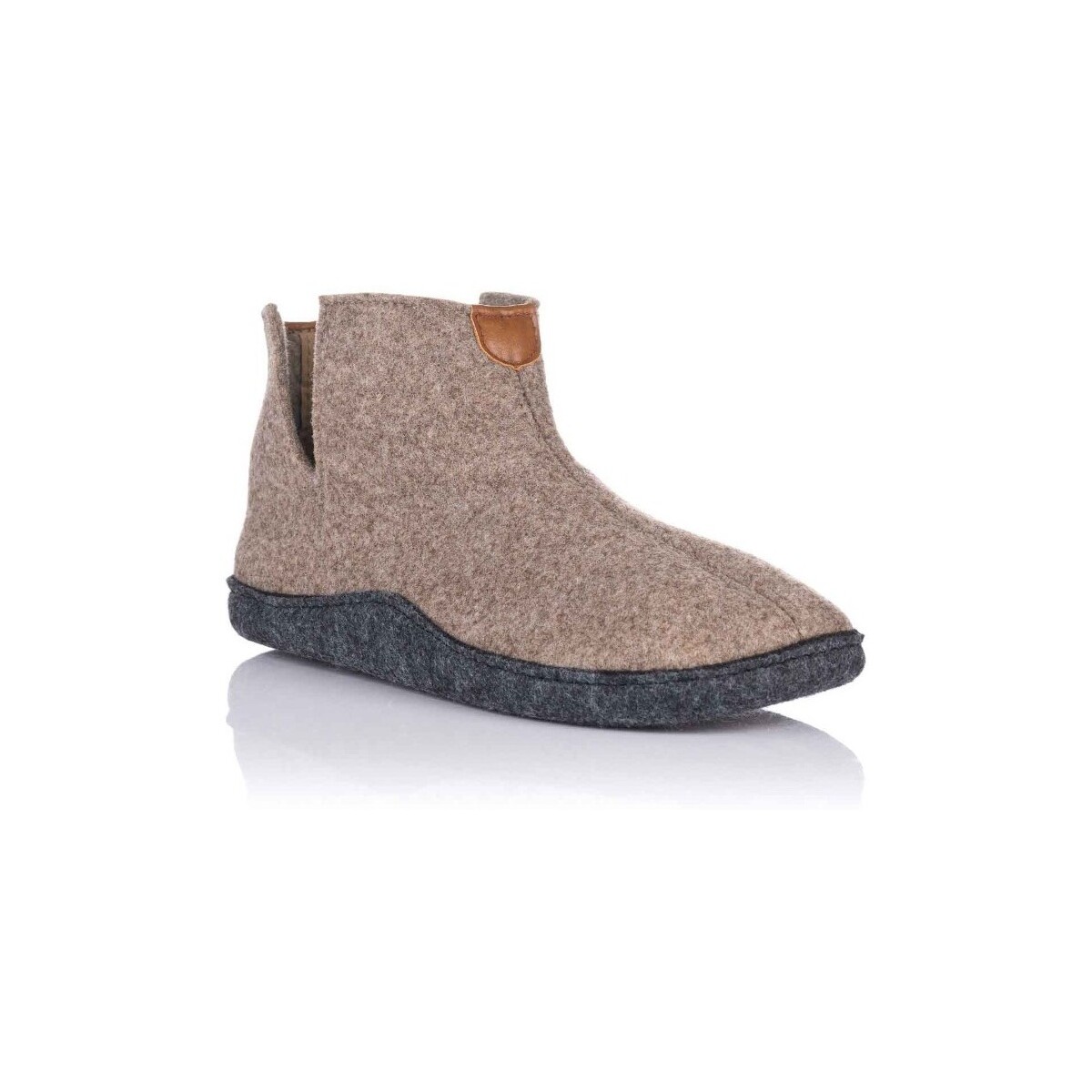 Sapatos Homem Chinelos Cm. Confort 10338 Bege